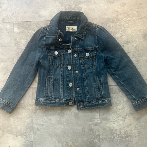 Gap × Disney Baby Minnie Mouse Icon Denim Jacket - Picture 3 of 5
